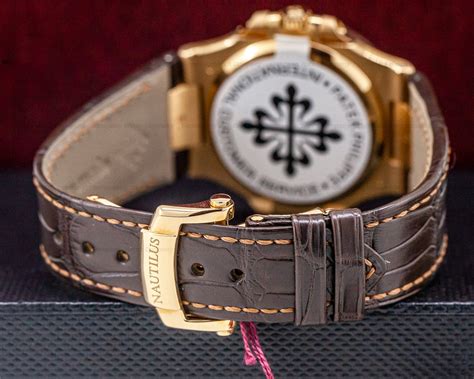 vintage patek philippe gold bracelet|Patek Philippe crocodile strap.